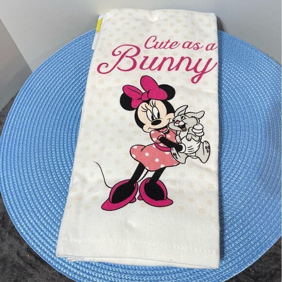 Disney Minnie Mouse and Thumper Kitchen Towels set of 2 NWT - Picture 4 of 4